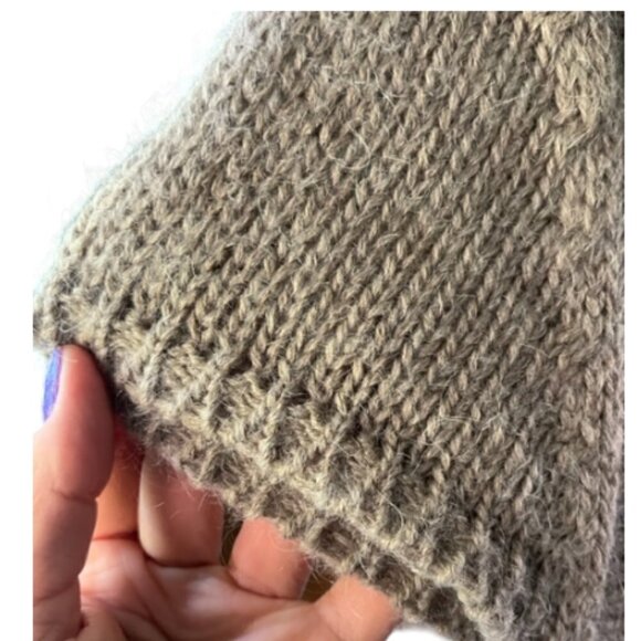 Silvia Novelli Noba Women's Italian Wool Tunic Sweater Made in Italy Size Small - Picture 4 of 14